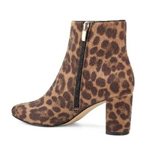 NWOB Nine West Leopard Print Ankle Booties